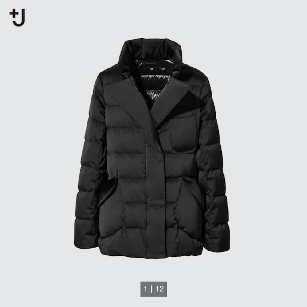 NWT +J Uniqlo Jil Sander down coat size Large